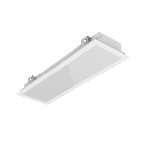 Светодиодный светильник VARTON для гипсокартонных потолков 620х198х70 мм 16ВТ 4000 K монтажный размер 600х185 мм с опаловым рассеивателем RAL9003 матовый